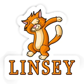 Autocollant Linsey Chat Image