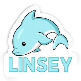 Linsey Autocollant Dauphin Image