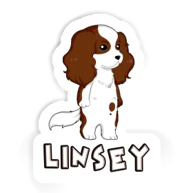 Sticker Cavalier King Charles Spaniel Linsey Image