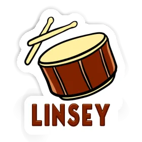 Linsey Sticker Trommel Image