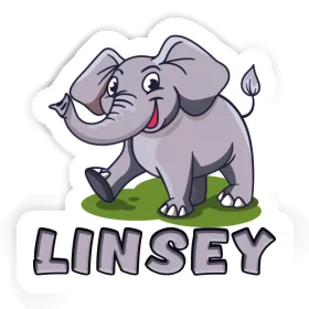 Linsey Sticker Elephant Image