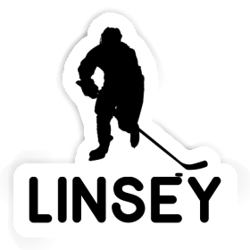 Linsey Sticker Eishockeyspieler Image