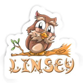 Autocollant Hibou Linsey Image