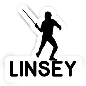 Linsey Aufkleber Fechter Image
