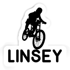 Freeride Biker Aufkleber Linsey Image