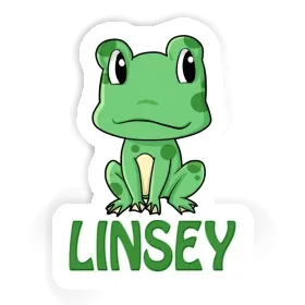Autocollant Linsey Grenouille Image