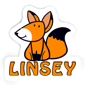 Renard Autocollant Linsey Image