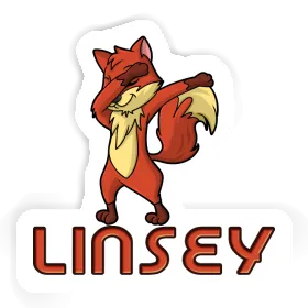 Renard Autocollant Linsey Image