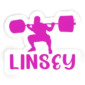 Sticker Weightlifter Linsey Image