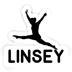 Gymnaste Autocollant Linsey Image