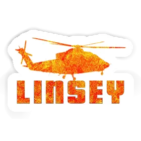 Sticker Helicopter Linsey Image