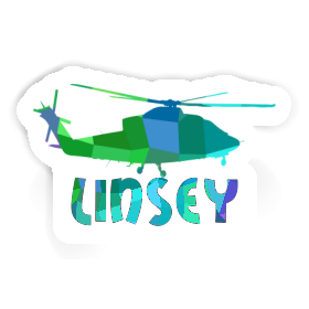 Autocollant Hélicoptère Linsey Image
