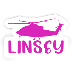 Linsey Autocollant Hélico Image