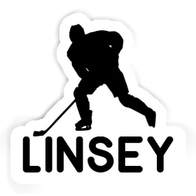 Linsey Sticker Eishockeyspieler Image