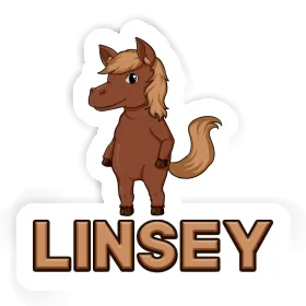 Cheval Autocollant Linsey Image