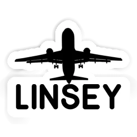 Jumbo-Jet Autocollant Linsey Image