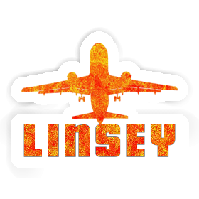 Linsey Autocollant Jumbo-Jet Image