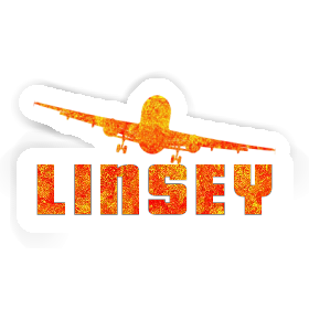 Autocollant Avion Linsey Image