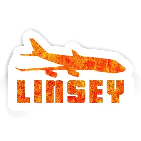 Linsey Autocollant Jumbo-Jet Image