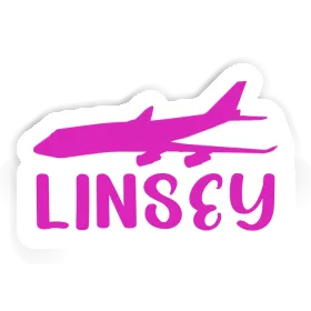 Autocollant Linsey Jumbo-Jet Image