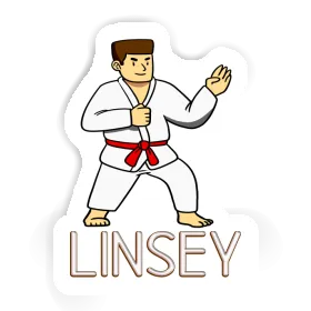 Sticker Karateka Linsey Image