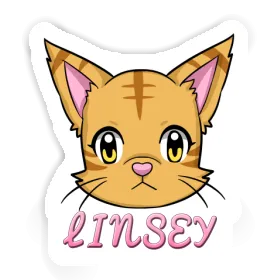 Autocollant Chat Linsey Image