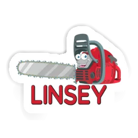 Kettensäge Aufkleber Linsey Image