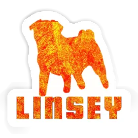 Aufkleber Linsey Mops Image