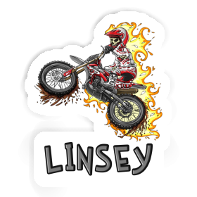 Linsey Aufkleber Dirt Biker Image