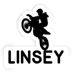 Sticker Linsey Motocross Rider Image