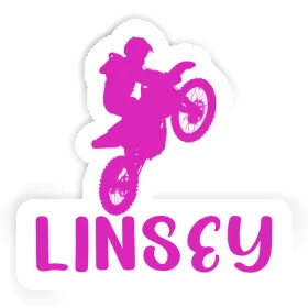 Linsey Sticker Motocross Rider Image