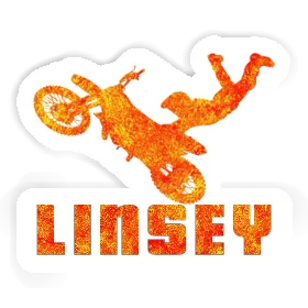 Sticker Linsey Motocross Rider Image