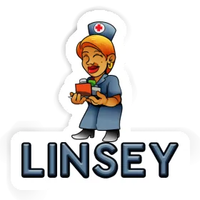 Autocollant Infirmière Linsey Image