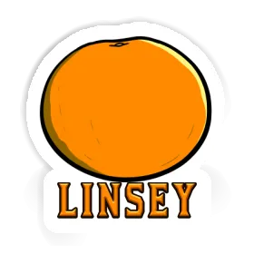 Sticker Linsey Orange Image