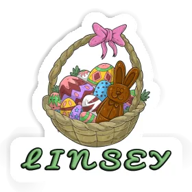 Linsey Autocollant Nid de Pâques Image