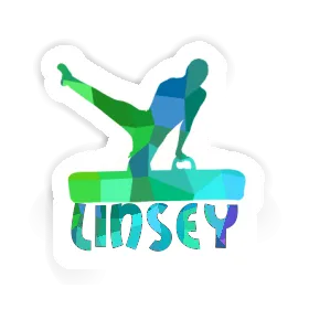 Linsey Autocollant Gymnaste Image