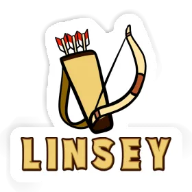 Autocollant Linsey Arc à flèche Image