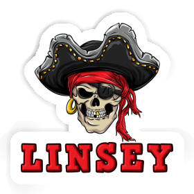Sticker Linsey Pirate Image