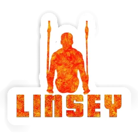 Gymnaste aux anneaux Autocollant Linsey Image