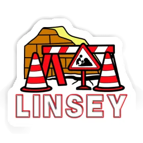 Sticker Linsey Straßenbaustelle Image