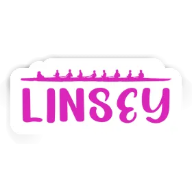 Sticker Linsey Rowboat Image