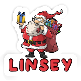 Autocollant Père Noël Linsey Image