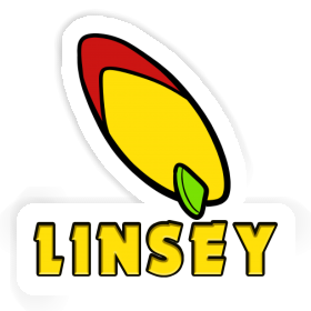 Autocollant Linsey Planche de surf Image