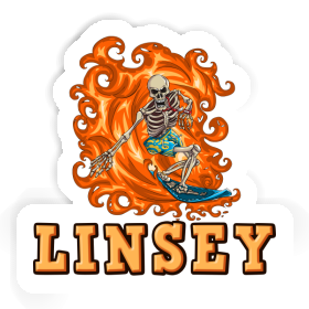 Linsey Autocollant Surfeur Image