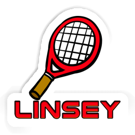 Linsey Autocollant Raquette de tennis Image