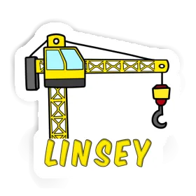 Aufkleber Turmdrehkran Linsey Image