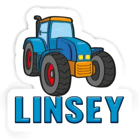 Linsey Autocollant Tracteur Image