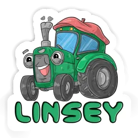 Linsey Autocollant Tracteur Image