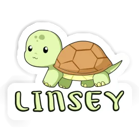 Linsey Autocollant Tortue Image