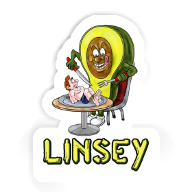 Sticker Avocado Linsey Image